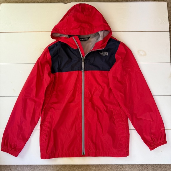 The North Face Other - The North Face Kids Red and Navy Raincoat